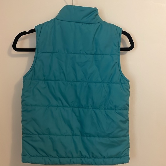 Columbia Puffer Vest Turquoise Small - Picture 4 of 6
